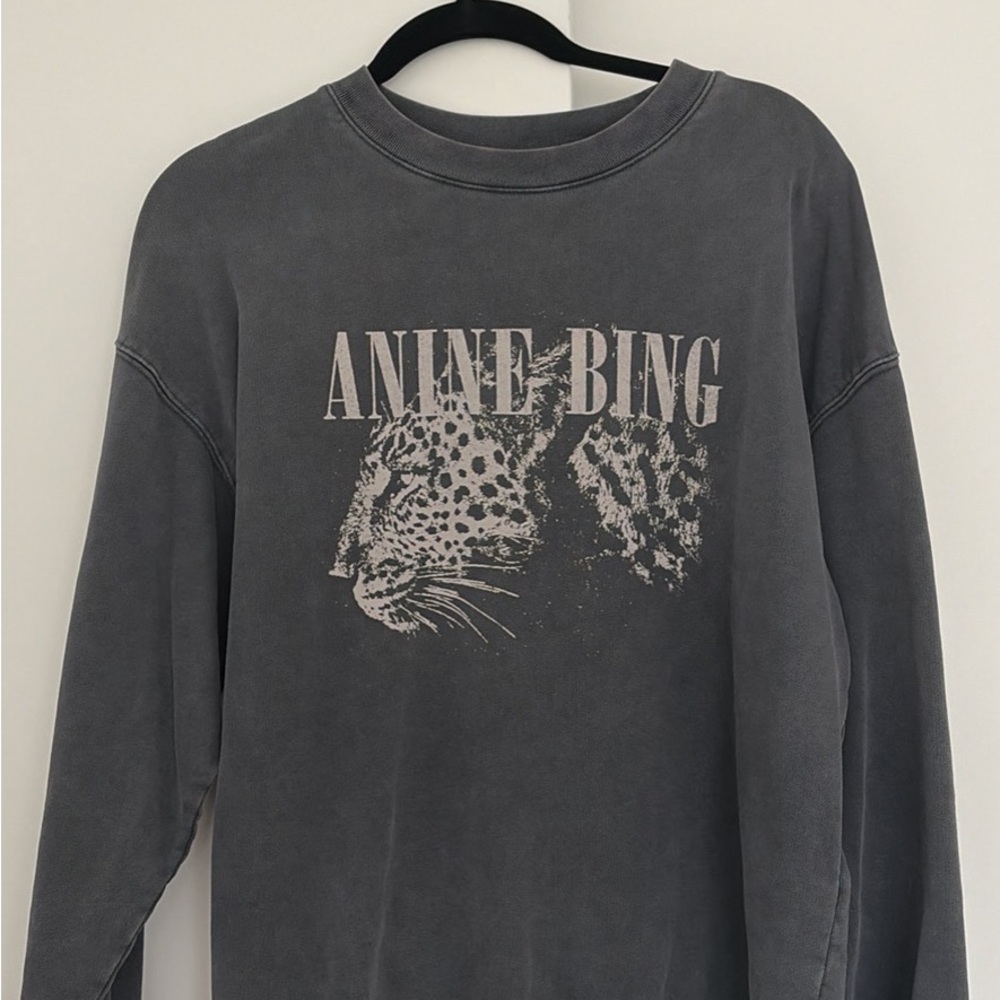 Anine Bing - Spencer Leopard Sweatshirt
